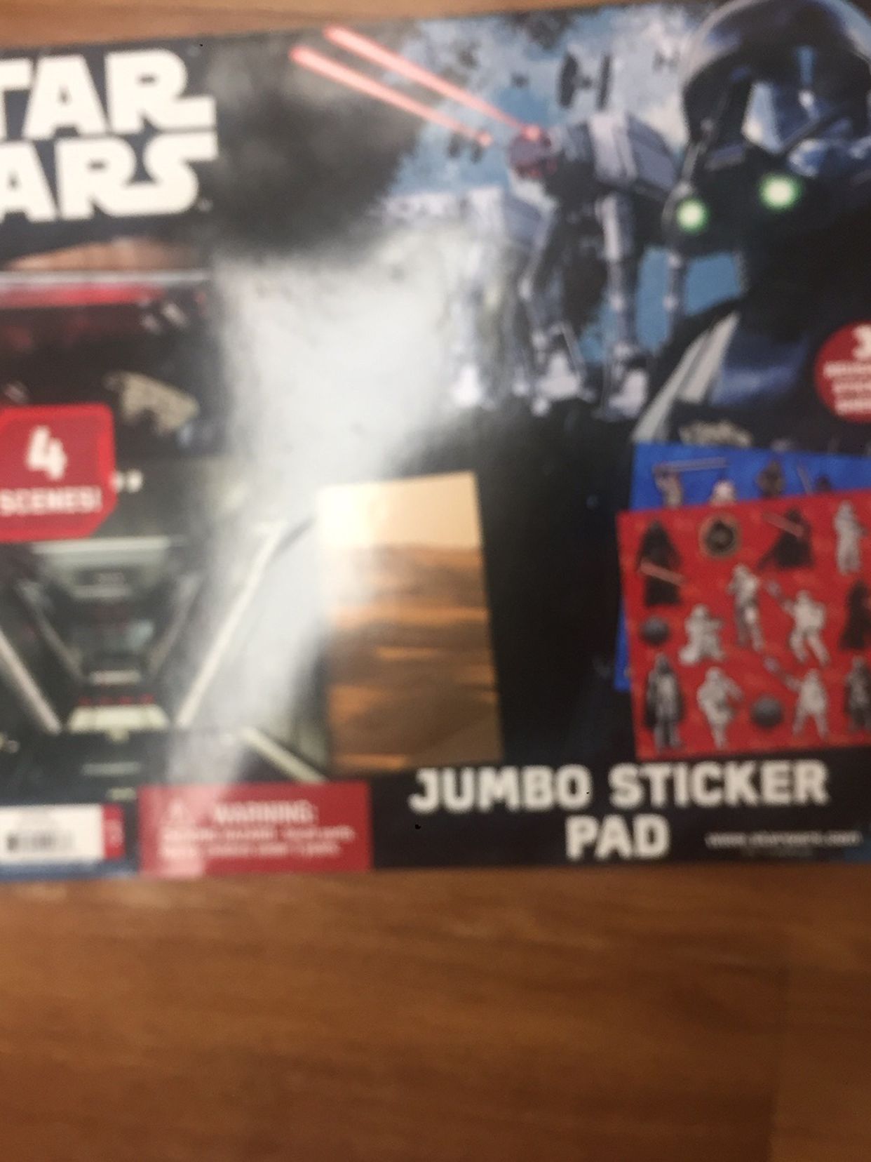Jumbo Star Wars Sticker Pad