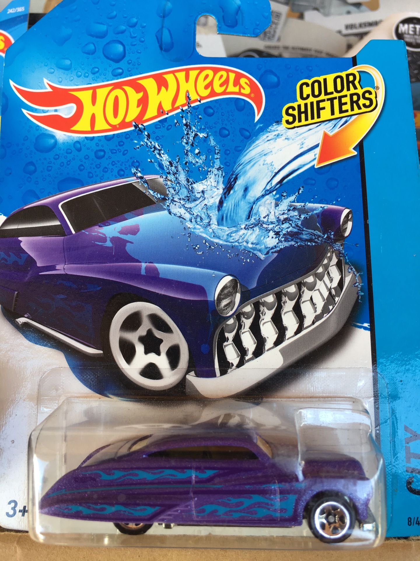 Hot wheels color shifters purple passion old school style car diecast car