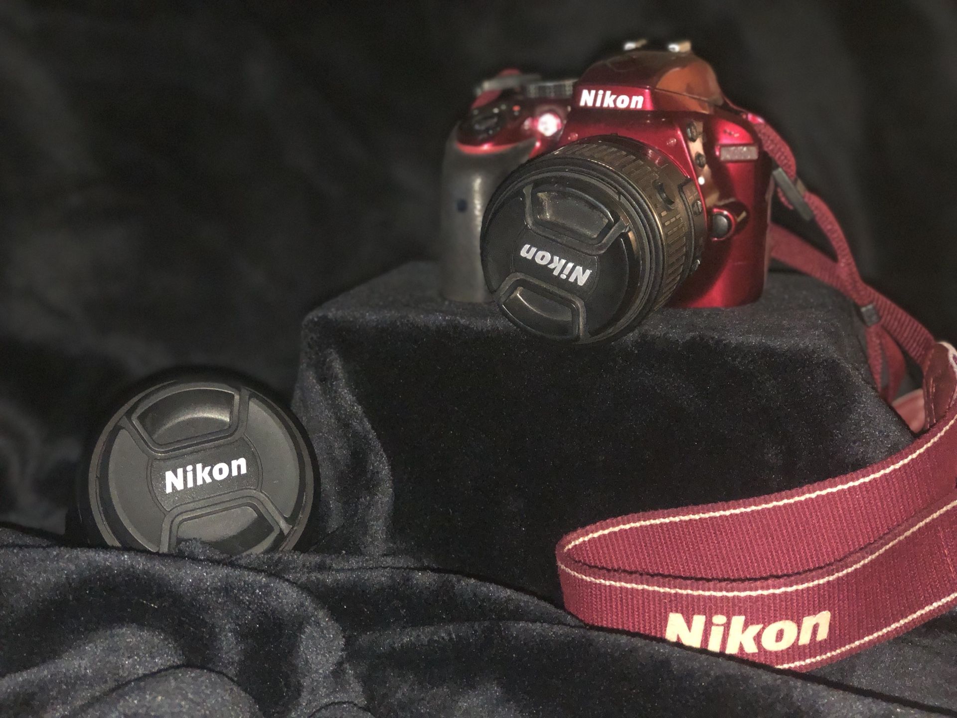 Nikon D3300 with Nikkor 70-300mm Zoom lense and Nikkor 18-55mm lense