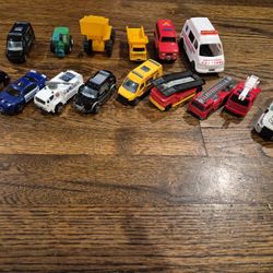 Lot Of Emergency Cars
