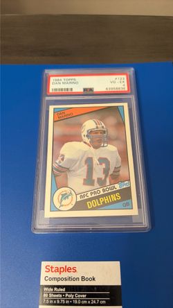 1984 Topps Dan Marino #123 PSA 4 VG-EX