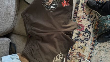 Civil Regime Bleach Shorts Size L