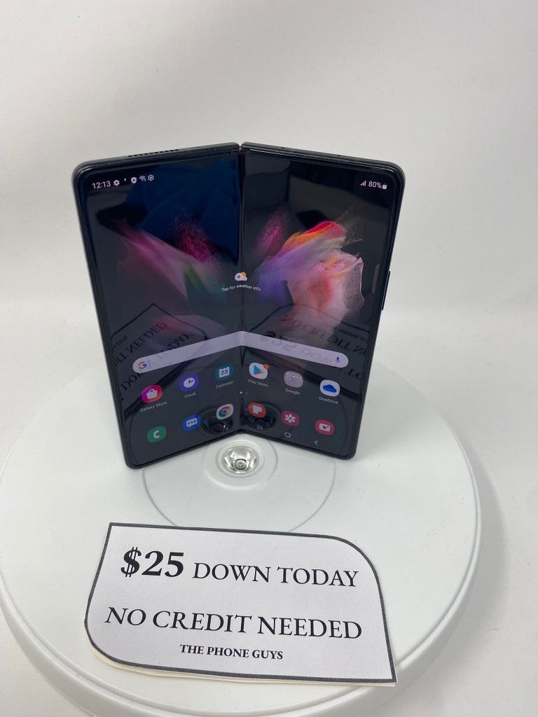 Samsung Galaxy Fold 3 5G 256GB PAYMENTS AVAILABLE ONLY $25 DOWN NO CREDIT NEEDED