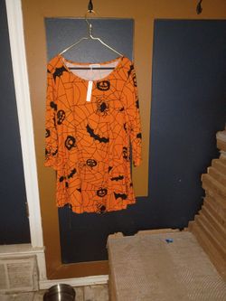 Brand New Halloween Blouse 