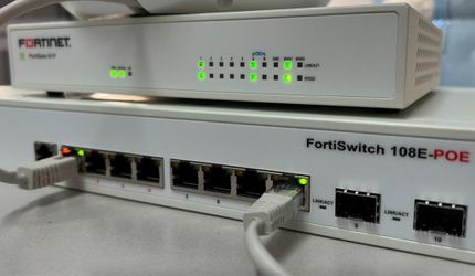 BRAND NEW FORTINET FortiSwitch 108E-FPOE Switch