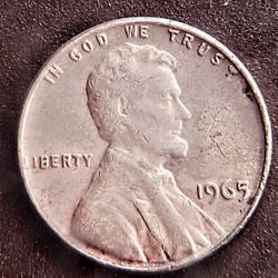 1965 Error Penny.