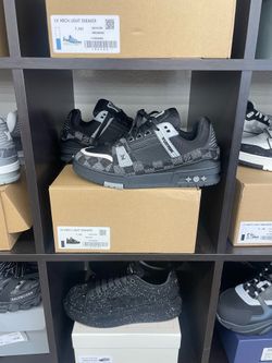Louis Vuitton LV Trainer Black Damier Denim.