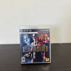 LA Noire PS4