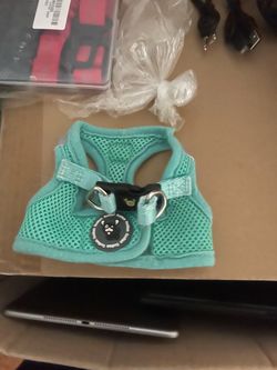 XXSmall Pet Mesh Harness Teal