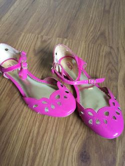New...Nordstrom pink flats 2.5