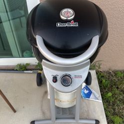 Patio Grill And Propane Tank