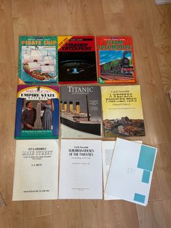 Lot Of 10 Make A Model / Build Your Own Replica Books