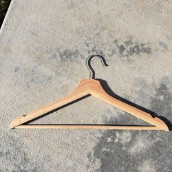 Wooden hangers for sale $.50 each
