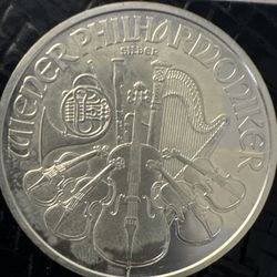 #81 🔥 2022 Austria Silver Philharmonic – 1 oz .999 Fine Silver Coin – Brilliant Uncirculated 🔥
