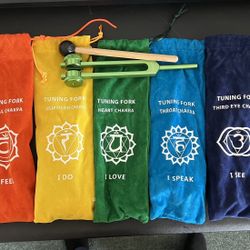 Professional Chakra Clearing Tuning Forks