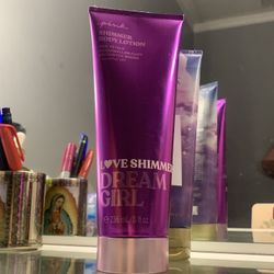 PINK shimmer body lotions