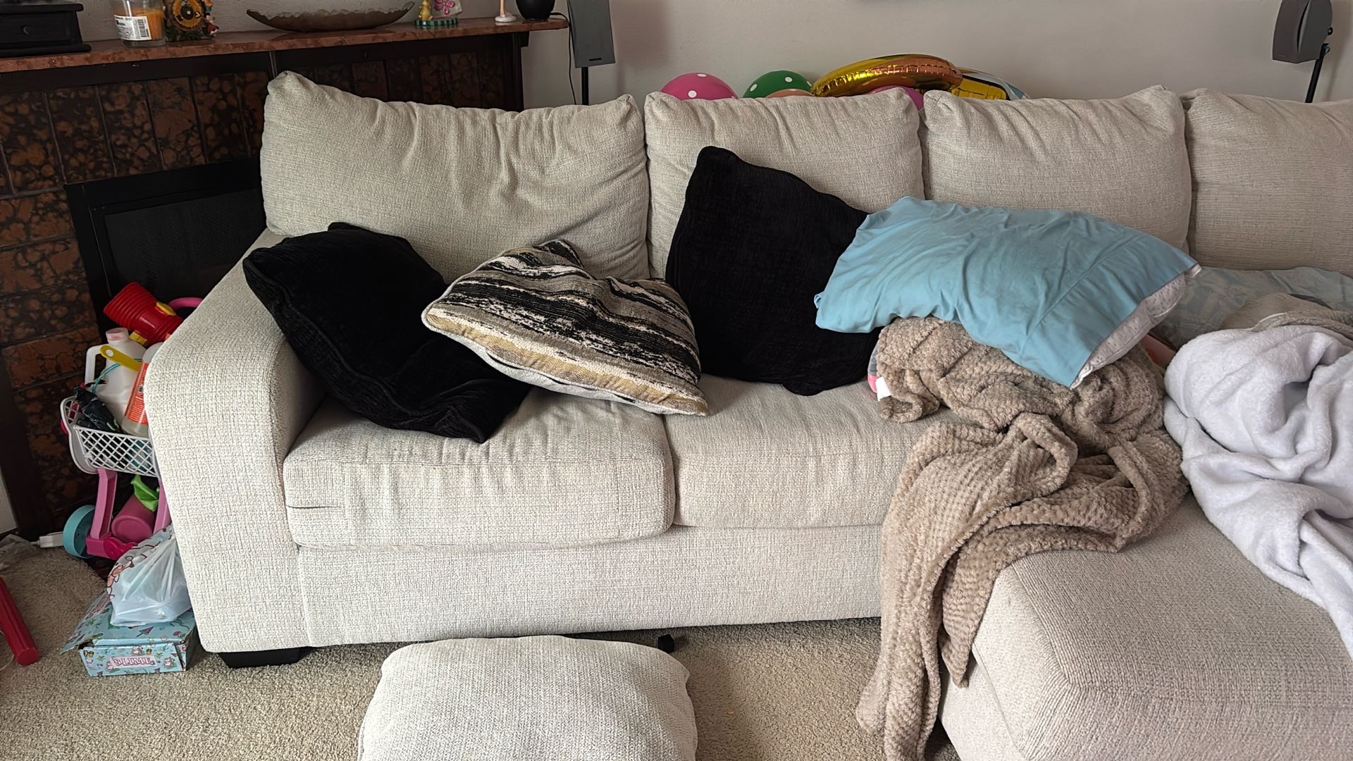 Couch And Audio System