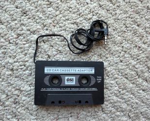 CD CAR CASSETTE ADAPTOR  $5