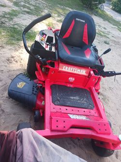 2024 craftsman  5200 42"cut runs great
