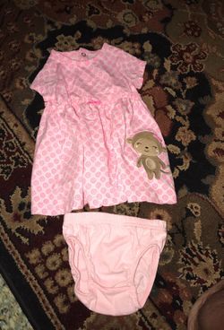 0 to 3 month Carter's infant girls outfit