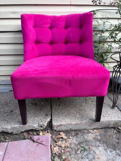 World Market Fuchsia Lindsey Chair