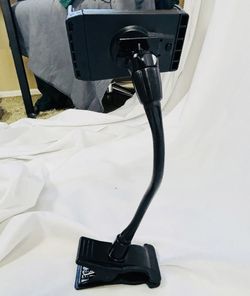 Flexible Clip-On Phone Tripod with Gooseneck Black Priced to Sell