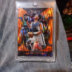 2023 Panini Select - Concourse Level (Orange Flash Prizm) Craig Biggio