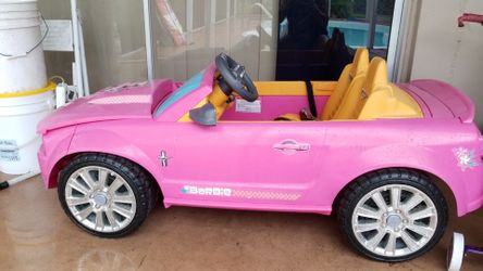Barbie Mustang Battery Operated