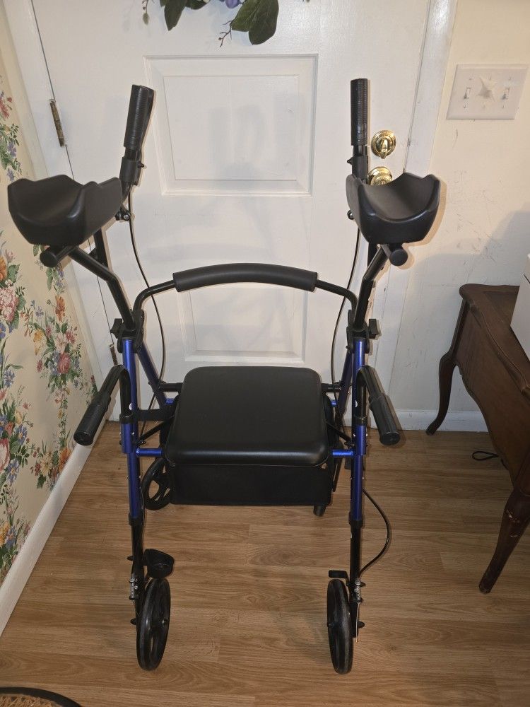 Upright Standing Walking Rollator