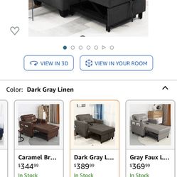 Armchair/pullout bed 