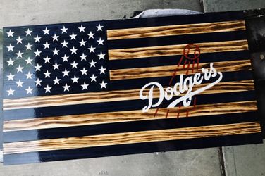 Wood Flags . Custom Made , Handcrafted . See My Other Pics