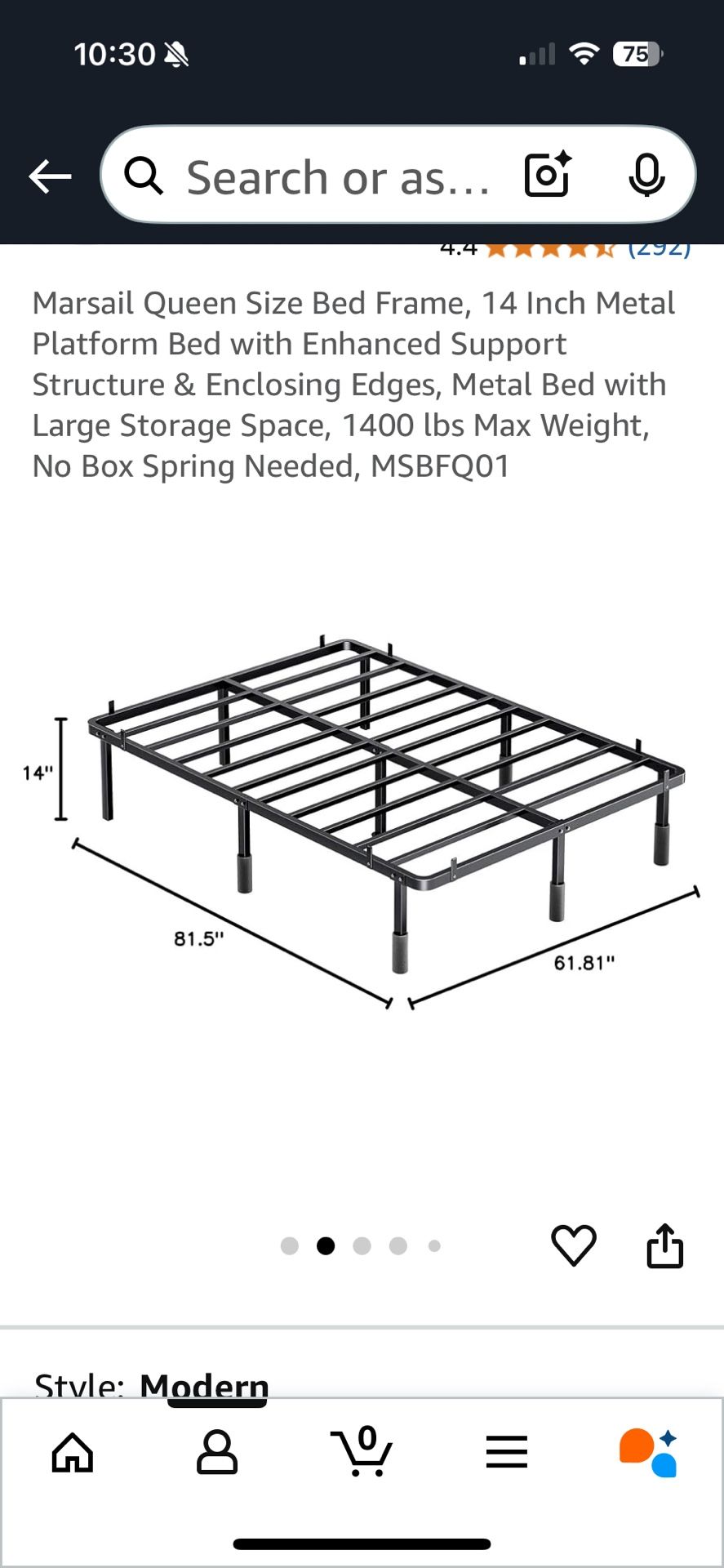 Queen Bed Frame