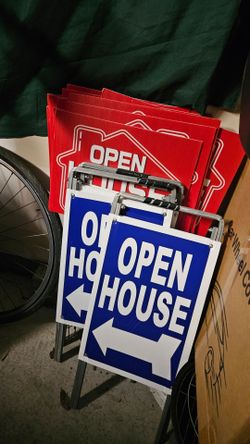 Open House Signs