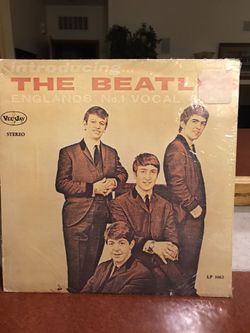 Rare Beatles album circa early 1960s