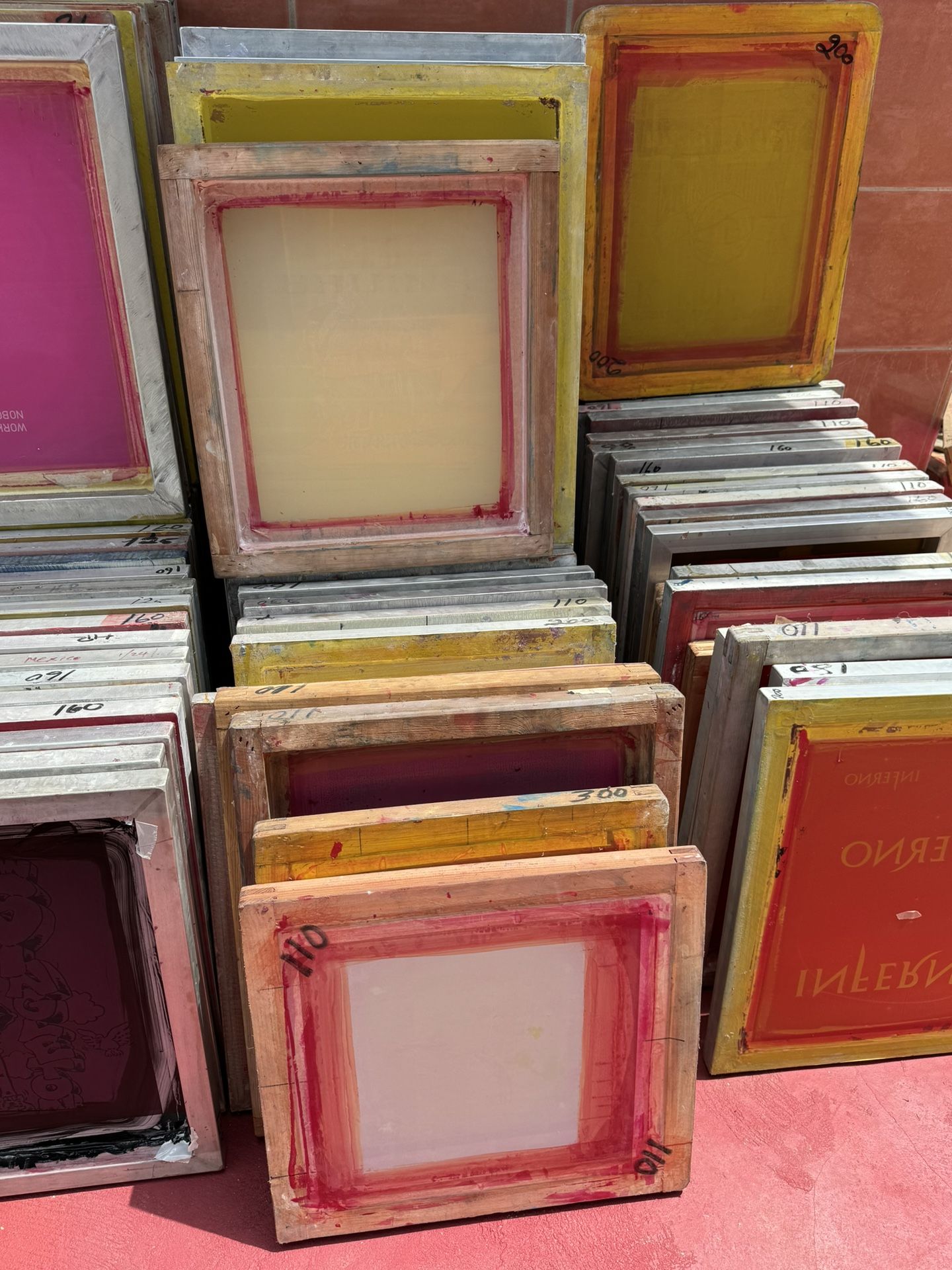 Silk Screen Frames 