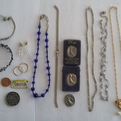 4: Various Costume Jewelry 1940's and 1950's 