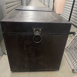 Ethan Allen Leather Boxes 