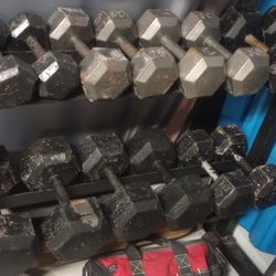 Weights, Dumbbells  600lbs $500