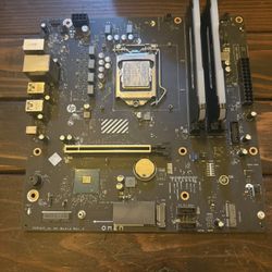 Mother Board With CPU And Ram