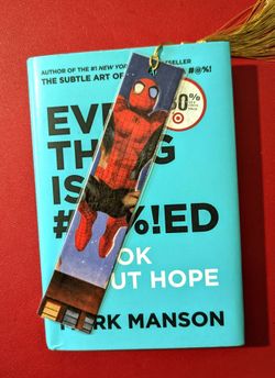 Spider man bookmark