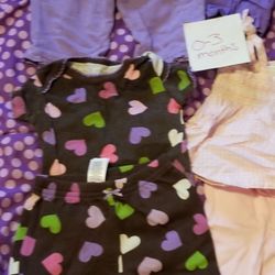 Girls 0-3months Clothes Lot