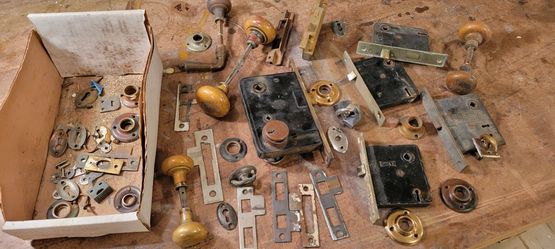Antique Door Latch Assemblies