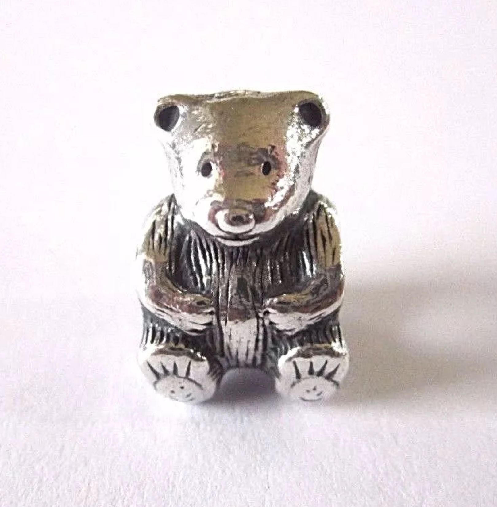 Pandora Charm Teddy Bear Retired Rare