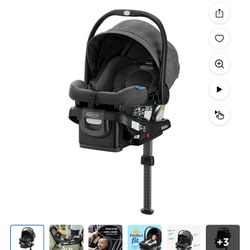 Graco SnugRide DLX Infant Car Seat ft. Load Leg Technology, Astaire, Black