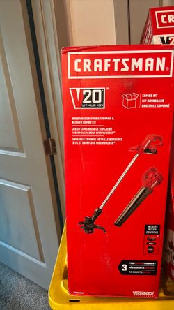 Craftsman v20 weed Wacker string trimmer & blower kit