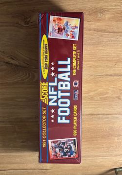 Score 1991 NFL Collectors Set
