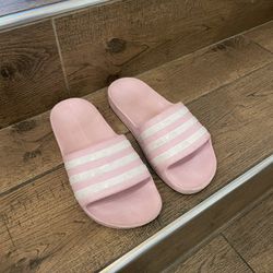 Girls Adidas Slides Size 3