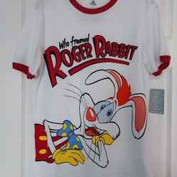 Disney "Who Framed Roger Rabbit" Adult T-Shirt - New With Tags 