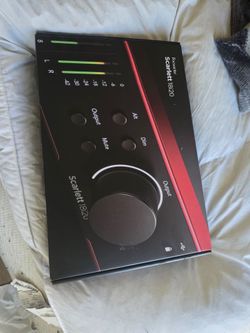 Focusrite 18i20 4rth gen new