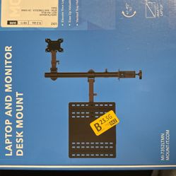 Laptop & Monitor Desk Mount